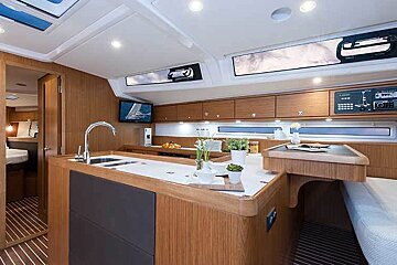 Bavaria Cruiser 56 16.75m Sailing Yacht, Palma de Mallorca kitchen