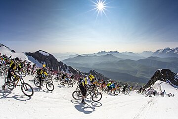 Megavalanche mountain bike race