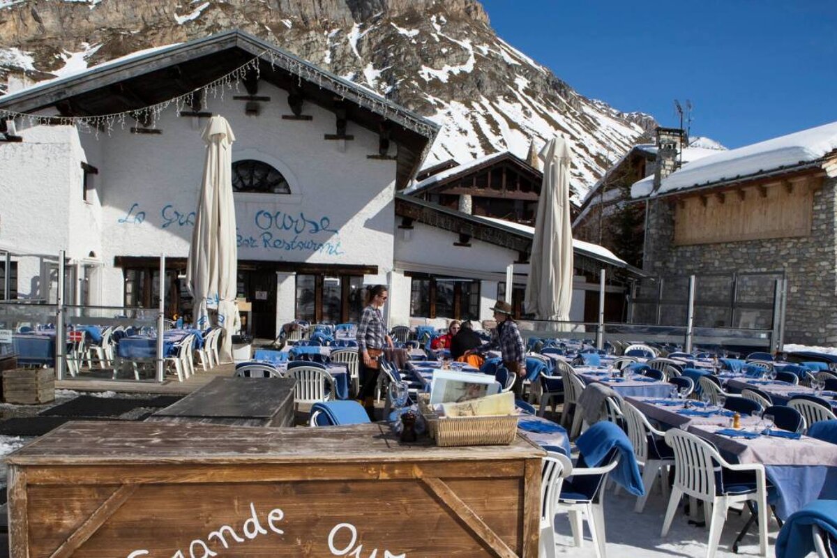 La Grande Ourse Restaurant, Val d'Isere exterior
