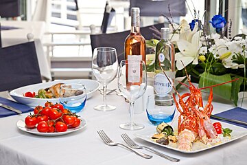 Port Garavan Restaurant, Menton style of cuisine