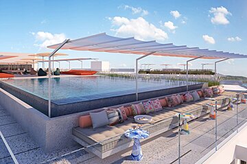 W Ibiza Hotel, Santa Eulalia pool