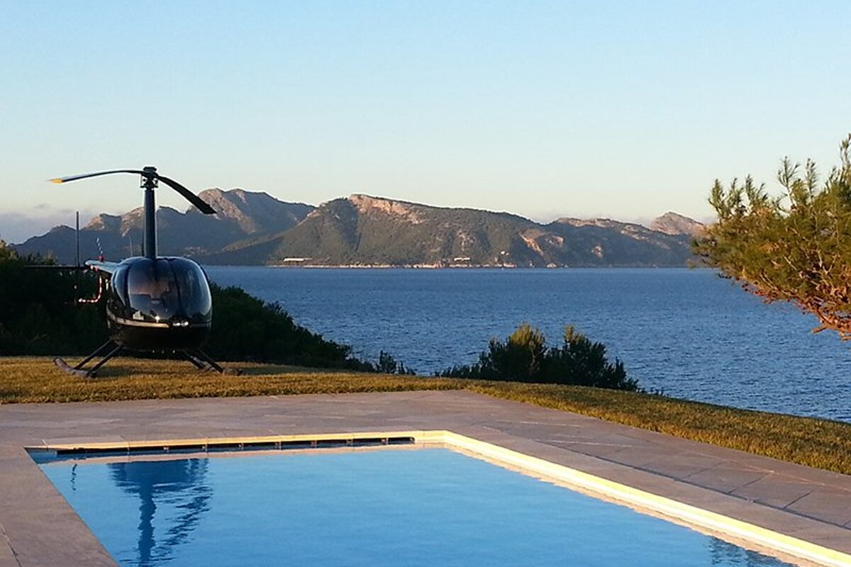 Helicopter Dining, Palma de Mallorca