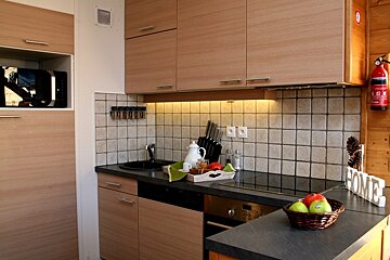 Neva Chalet, Avoriaz kitchen