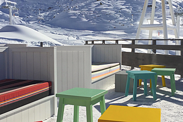 Fahrenheit Seven Terrace Restaurant, Val Thorens bathroom