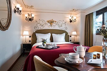 Hotel de La Loze, Courchevel  double bedroom