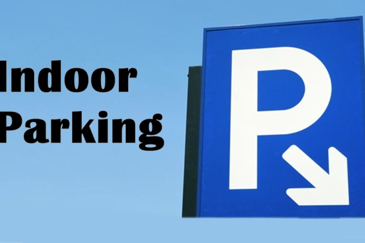 Indoor Parking in Courchevel