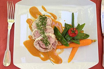 Le Parvis Restaurant, Orange style of cuisine