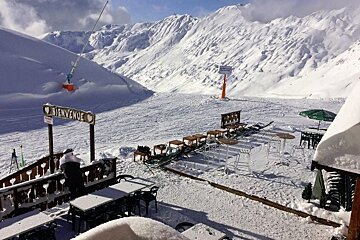 Les Killis Restaurant, Champagny restaurant terrasse