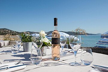 Prao Plage, Sainte Maxime wine selection