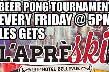 5pm every friday in les gets