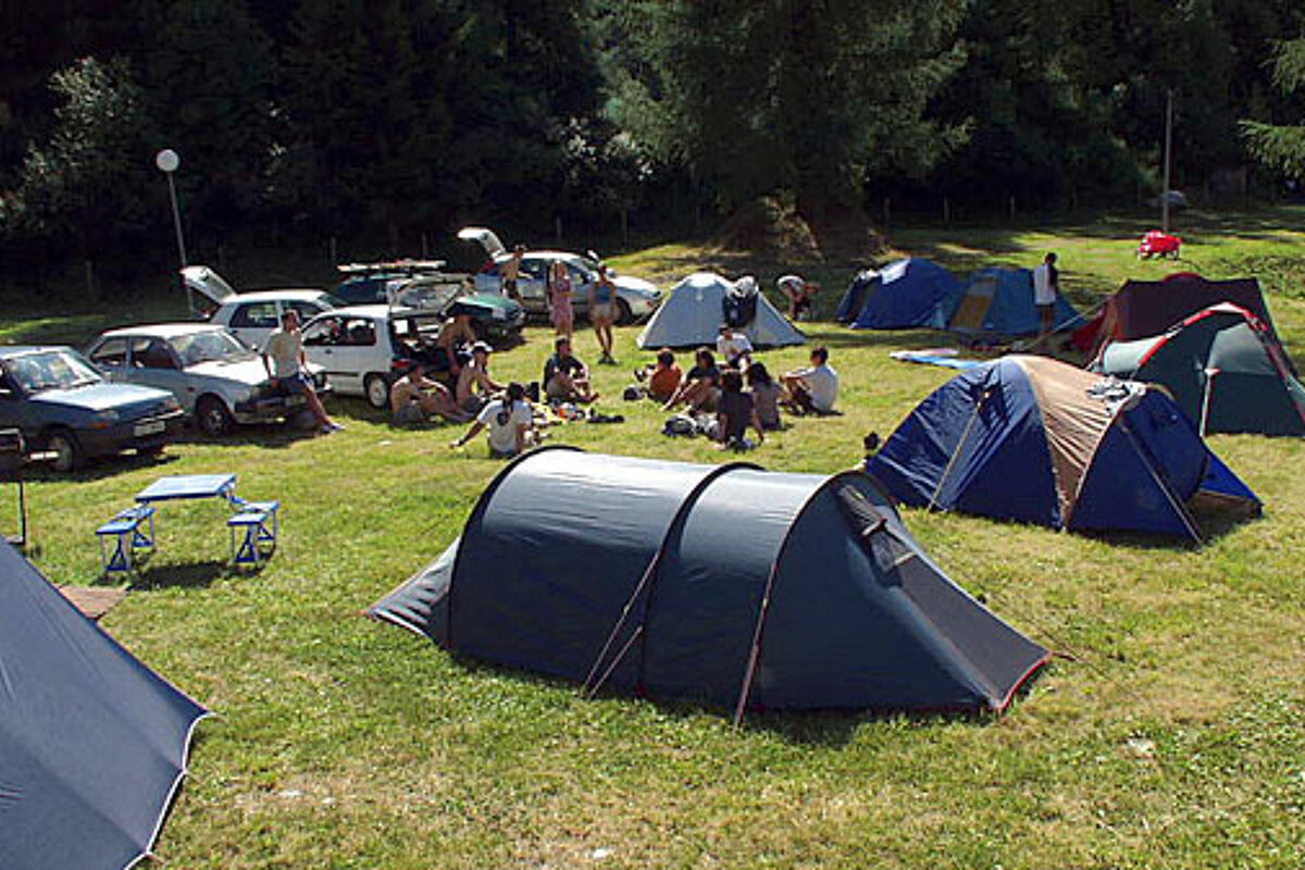 Camping de Tignes les Brevieres area