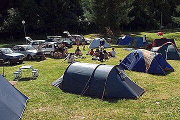 Camping de Tignes les Brevieres area