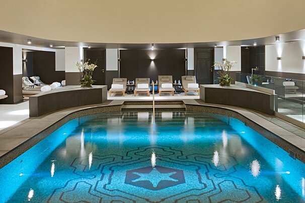 Le Spa de L'Apogee, Courchevel 1850 pool
