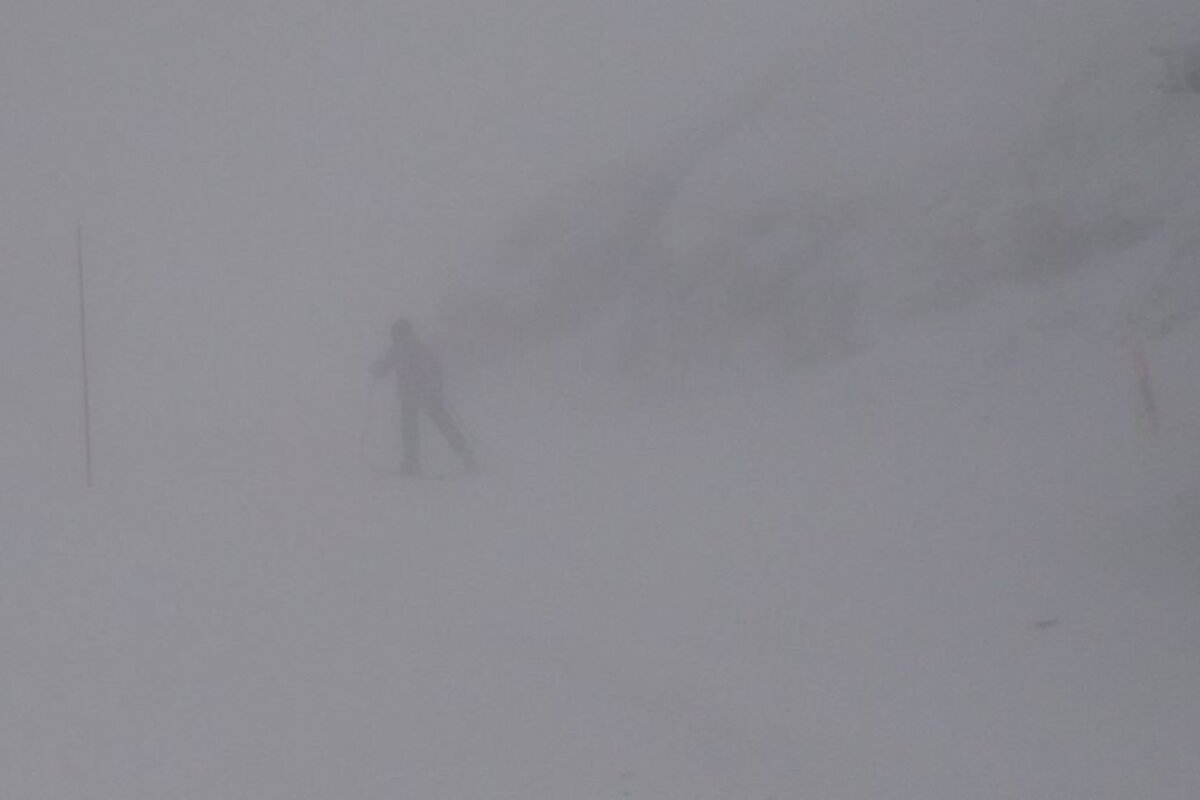 Skiing at Le Tour Chamonix