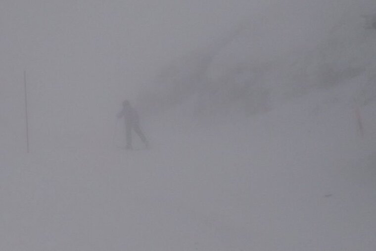 Skiing at Le Tour Chamonix
