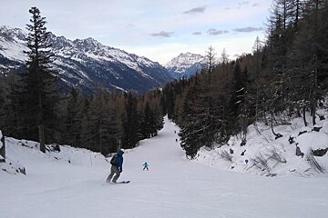 Le Tour ski area in Chamonix