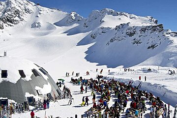 Les Gentianes Restaurant, Verbier exterior