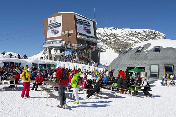 Les Gentianes Restaurant, Verbier exterior
