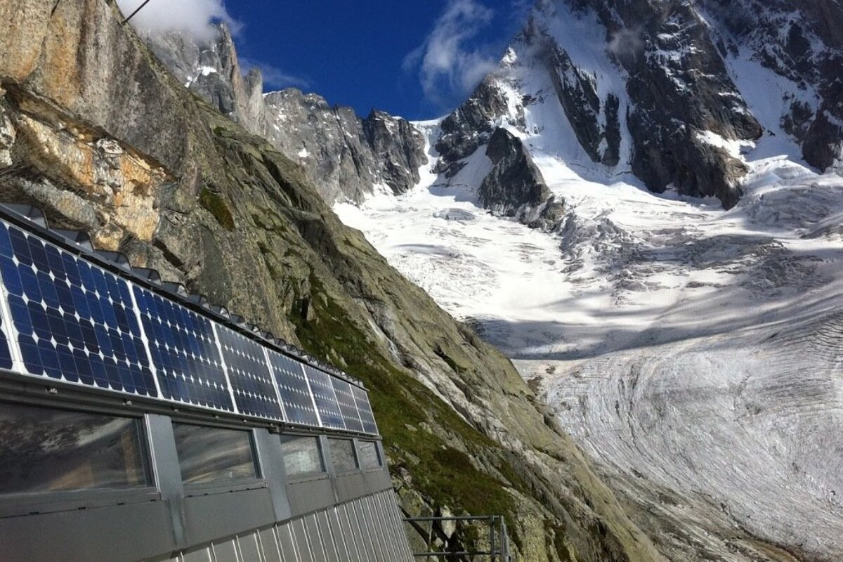 Leschaux Refuge (2431m), Massif du Mont-Blanc exterior