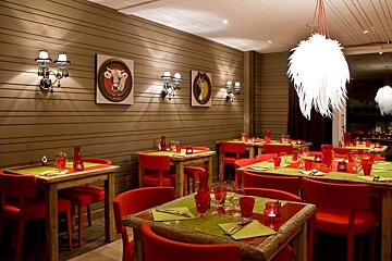 Ormelune Restaurant, Val d'Isere Centre interior