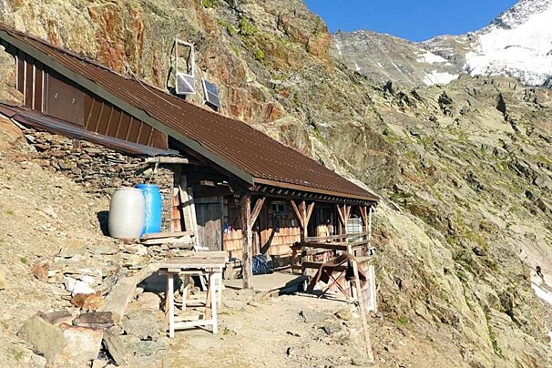 Plan Glacier Refuge (2730m), Massif du Mont-Blanc exterior
