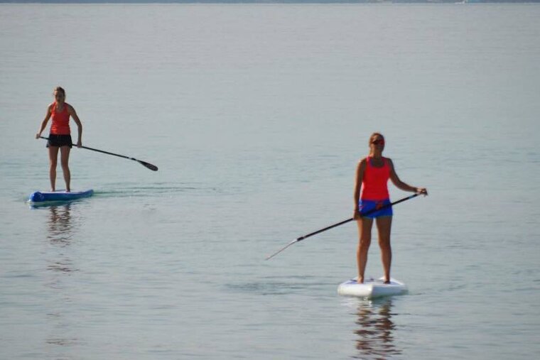 Stand up paddling around the whole of Mallorca