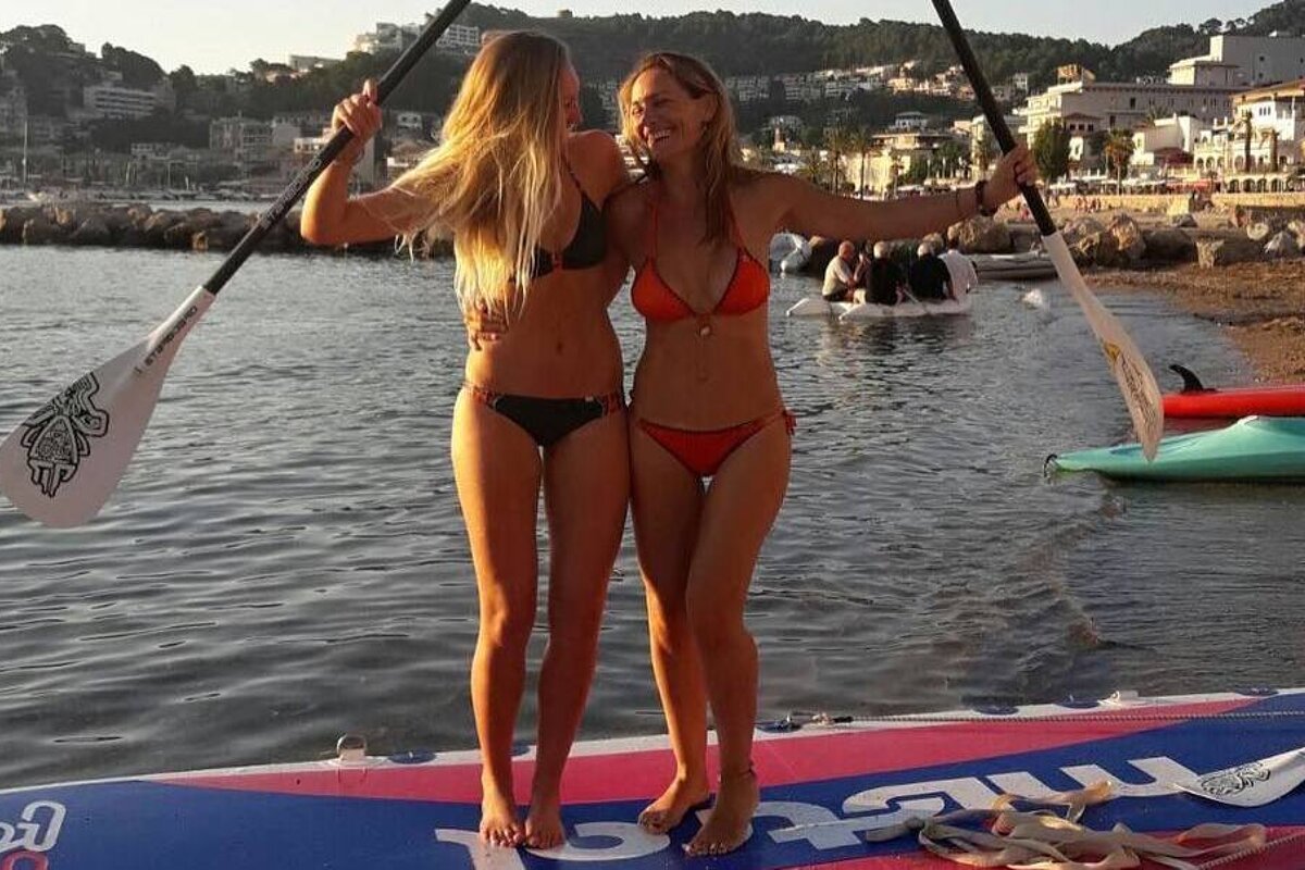 Stand up paddling around the whole of Mallorca
