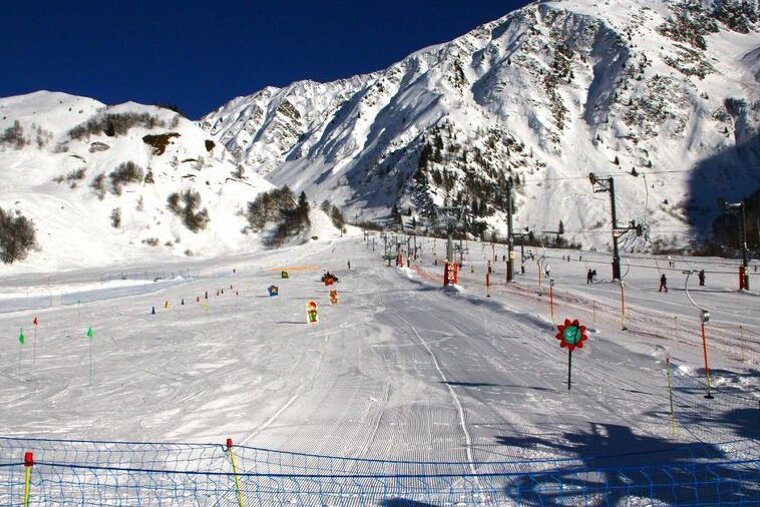 beginner ski area in chamonix
