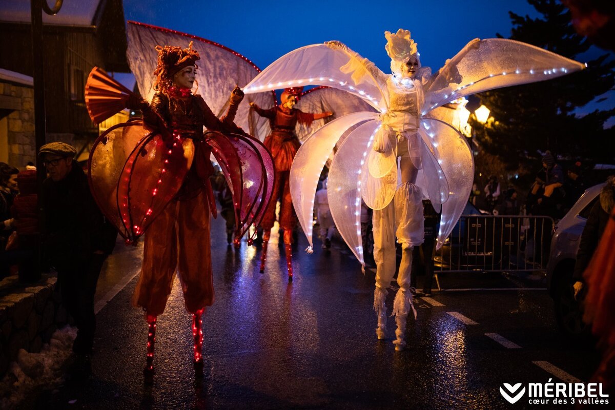 Christmas Parades in Meribel & Mottaret