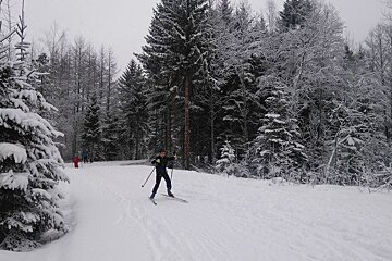 Cross country skiing in Chamonix