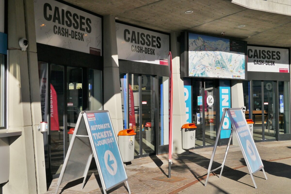 Medran Ski Pass Office, Verbier