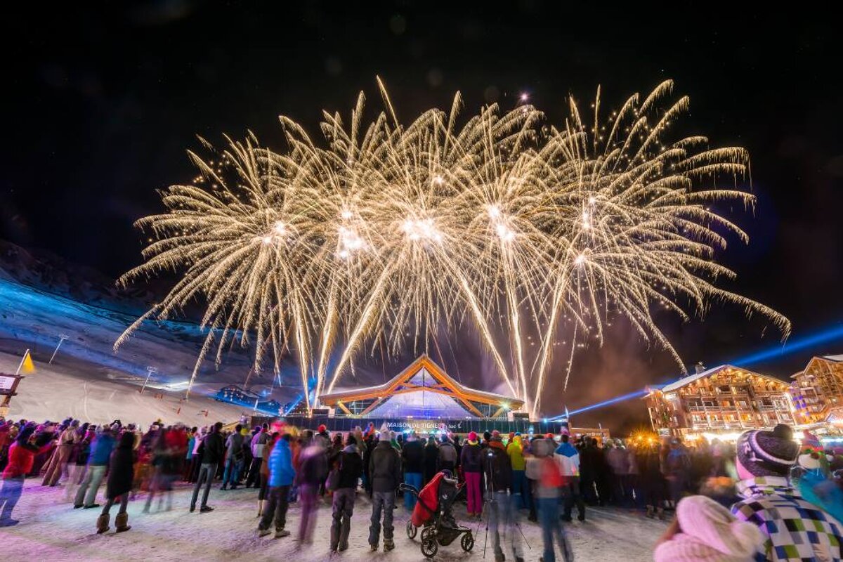 Christmas Parade at Tignes