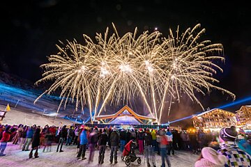Christmas Parade at Tignes