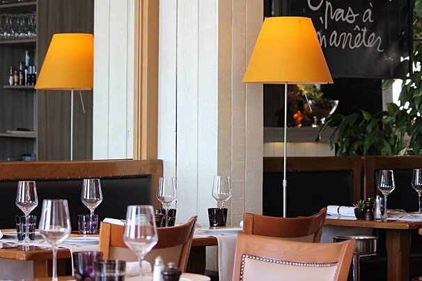 Le Mesclun Restaurant, Nice Centre interior
