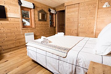 Les Oursons Chalet, La Tania double room