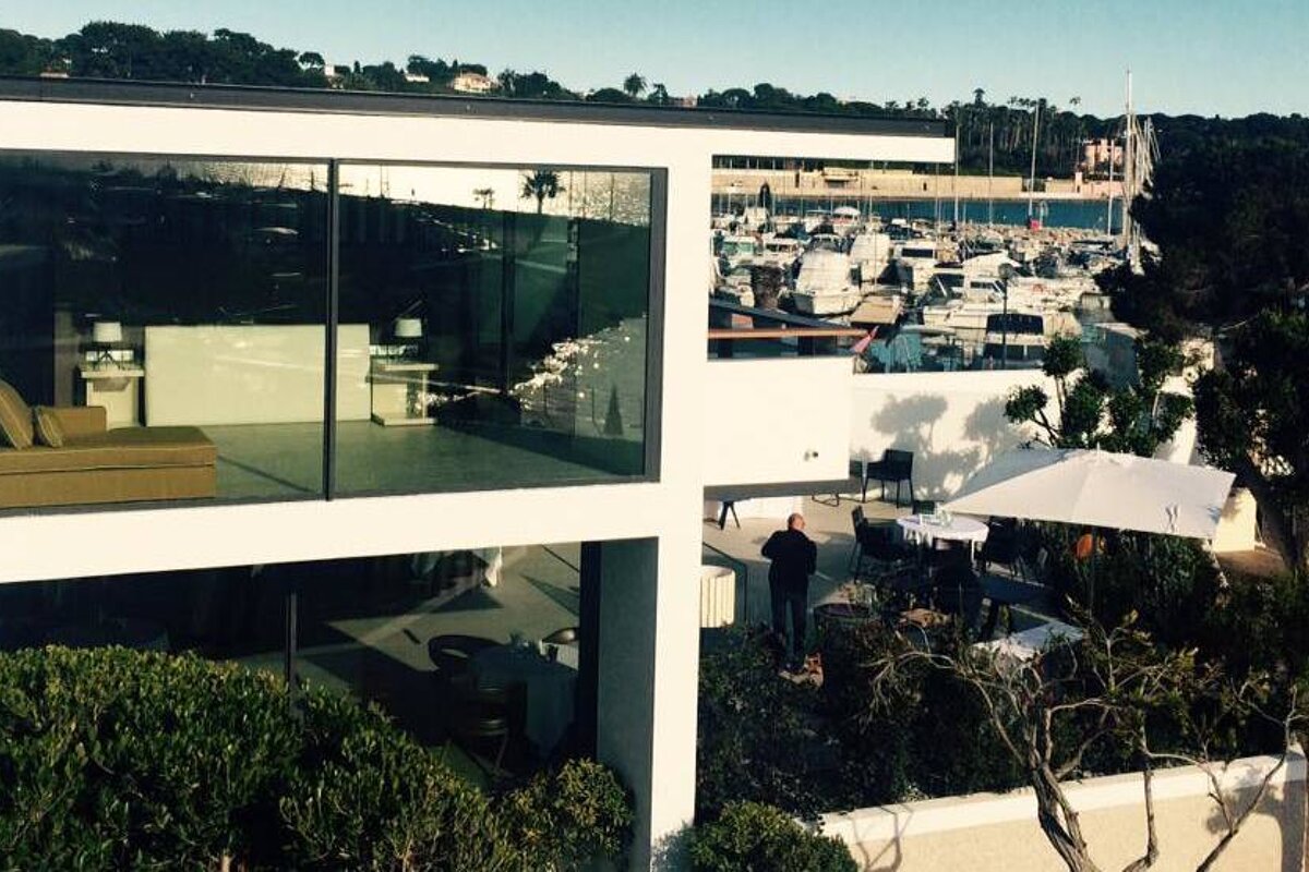 part of the Cap d'antibes beach hotel in Antibes