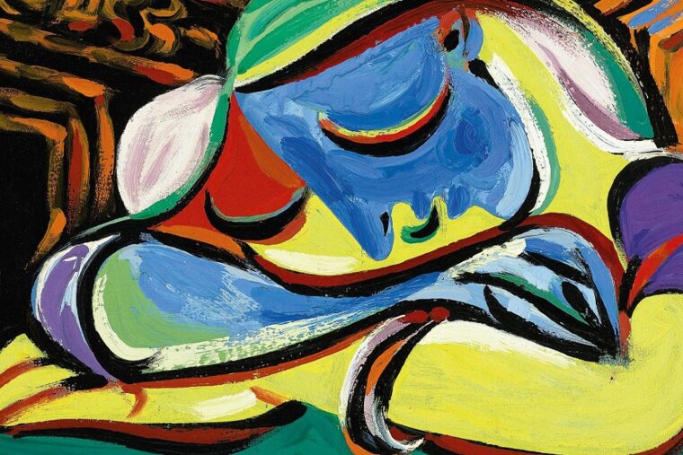 Jeune Fille Endormie by Picasso