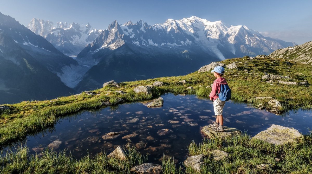 Cooling down in Chamonix this summer 2019