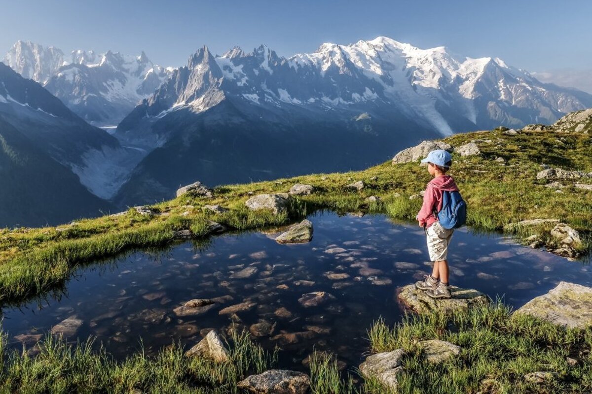 Cooling down in Chamonix this summer 2019