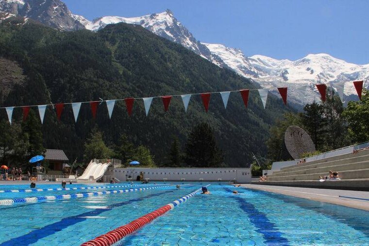 Cooling down in Chamonix this summer 2019