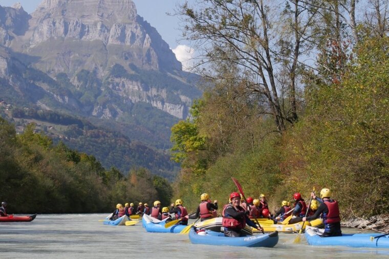 Cooling down in Chamonix this summer 2019