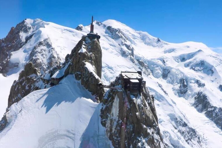 Cooling down in Chamonix this summer 2019