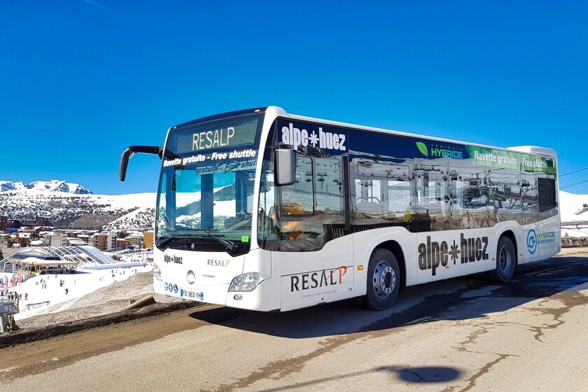 Bus services in Alpe d