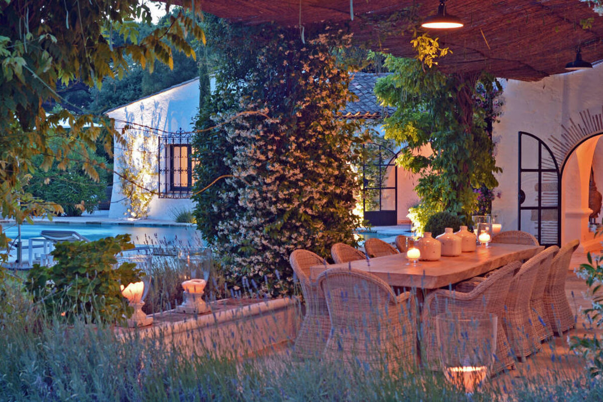 Apolline Villa, Saint Tropez terrace