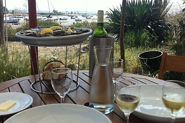 Chai Bertrand Restaurant, Lege-Cap-Ferret, Bordeaux Region (Gironde) restaurant terrasse