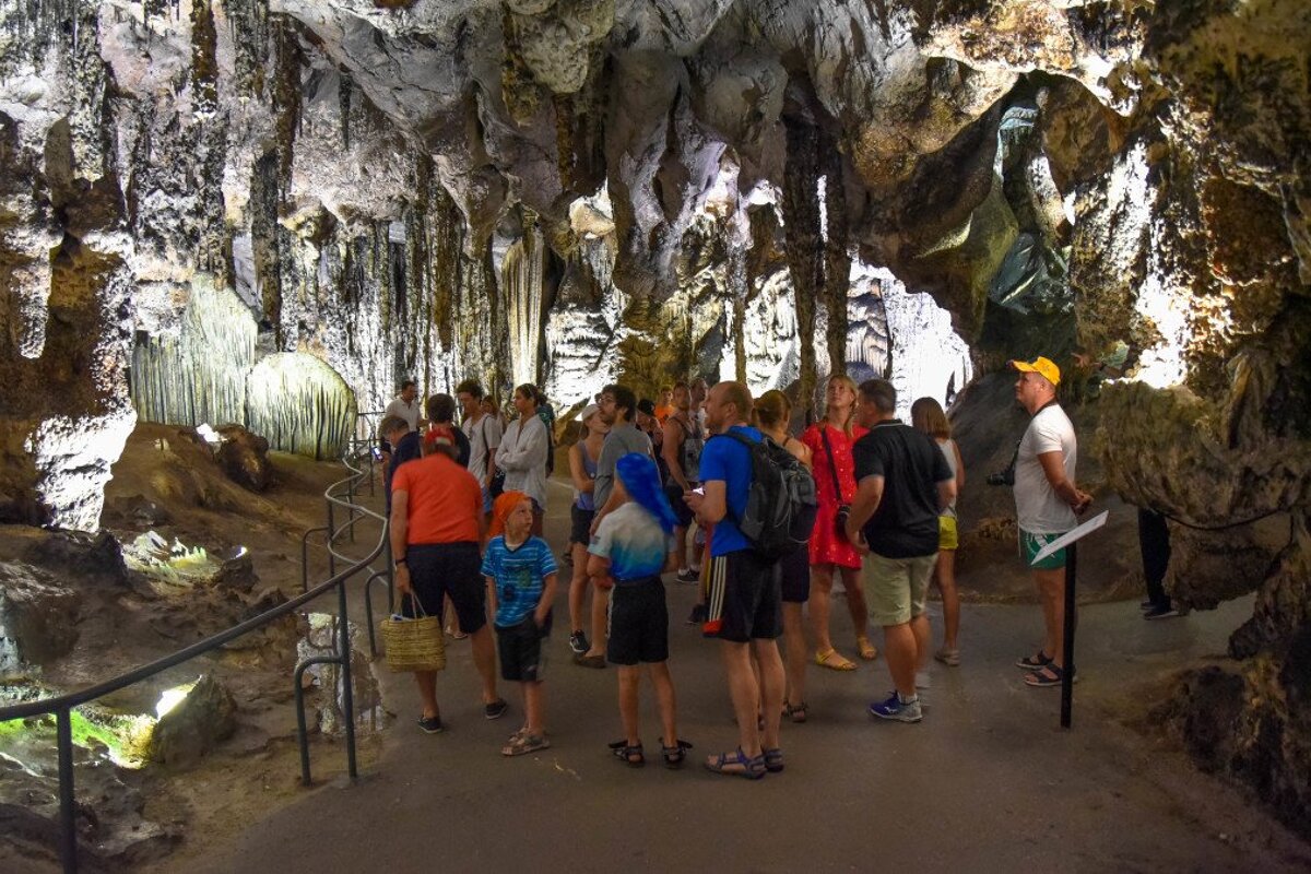 Exploring Arta Caves
