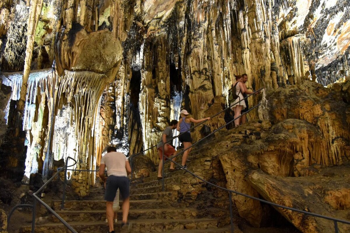Exploring Arta Caves