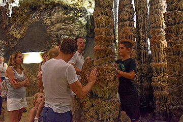 Exploring Arta Caves
