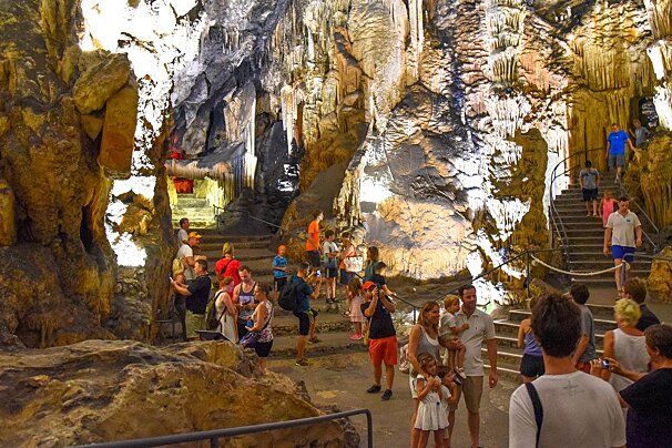 Exploring Arta Caves