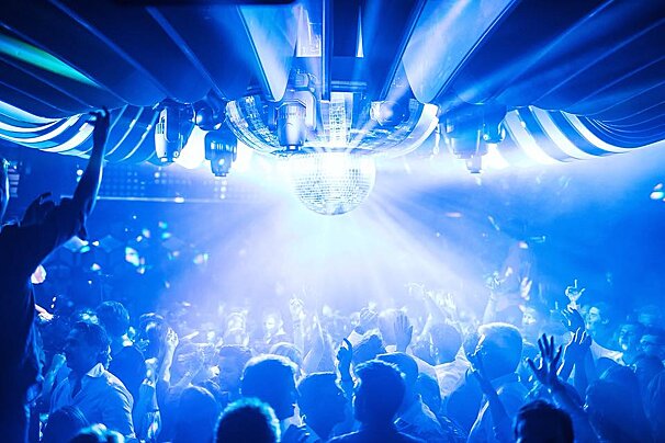 Les Caves du Roy Nightclub, Saint Tropez interior